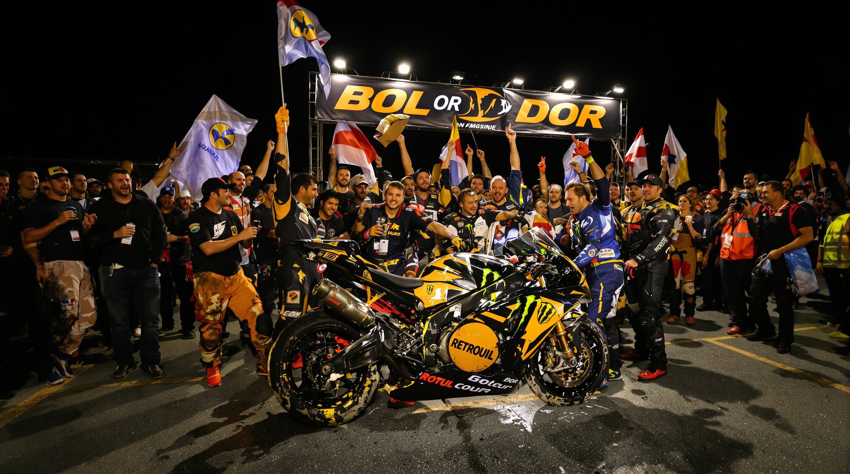 Ambiance nocturne dans le paddock du Bol d'Or : émotion des fans et mécanos