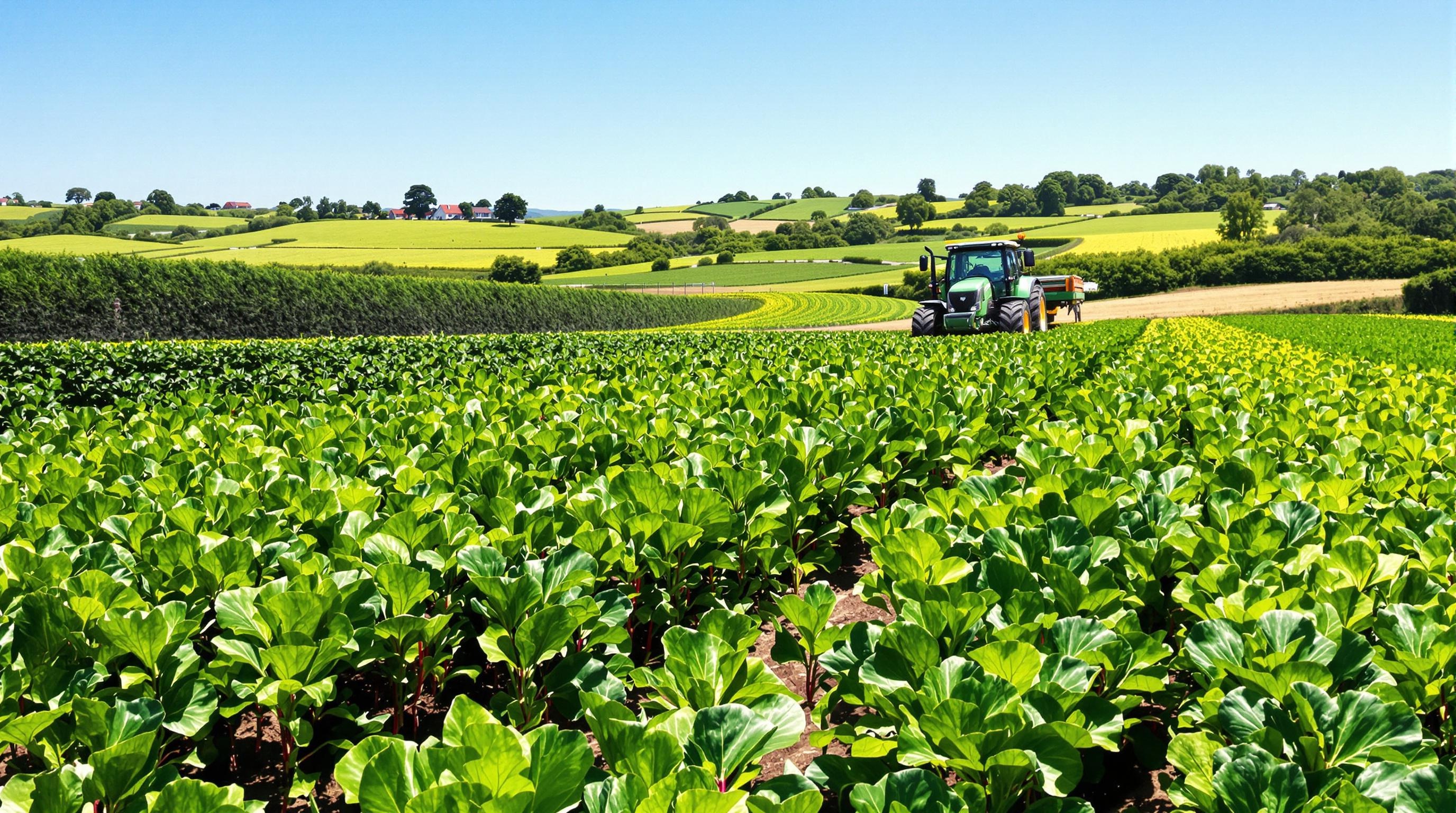 Culture de betterave écoresponsable en France