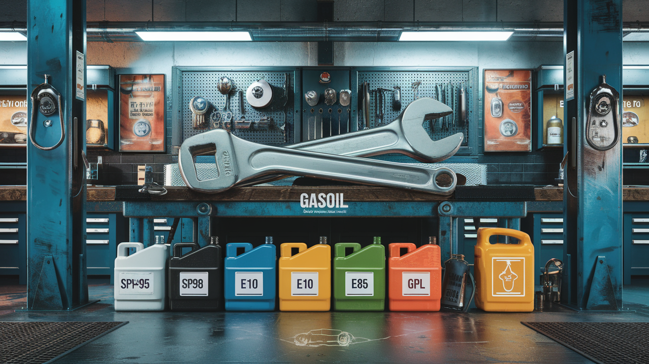 Comparaison des carburants : gasoil, essence, E10, E85 et GPL
