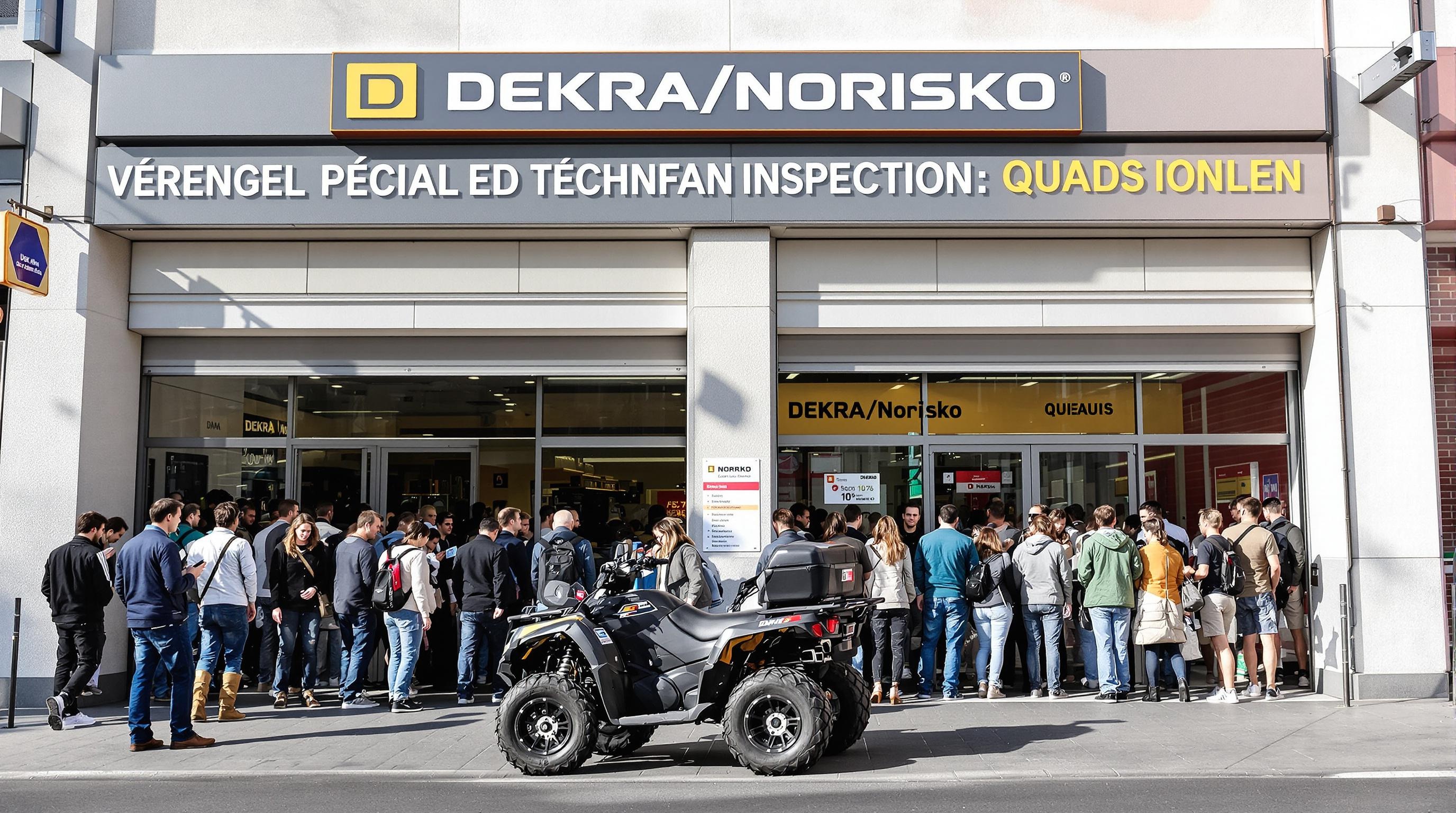 centre controle technique quad urbain dekra norisko file attente