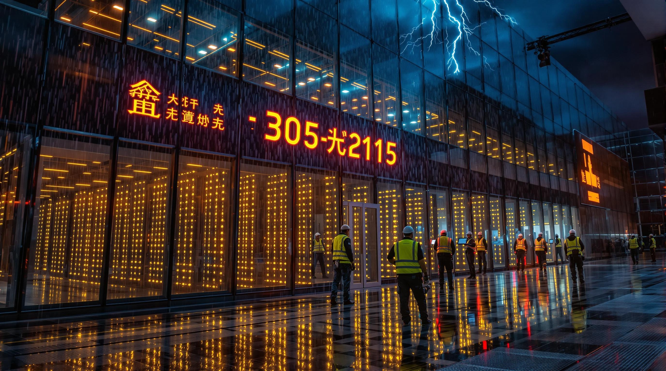 Data center IONOS tempête urbaine sécurité