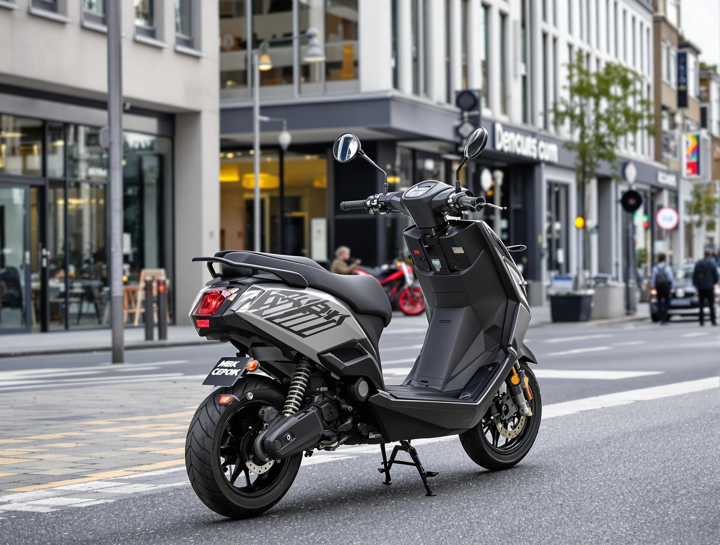 MBK Booster Spirit 50cc compact en ville