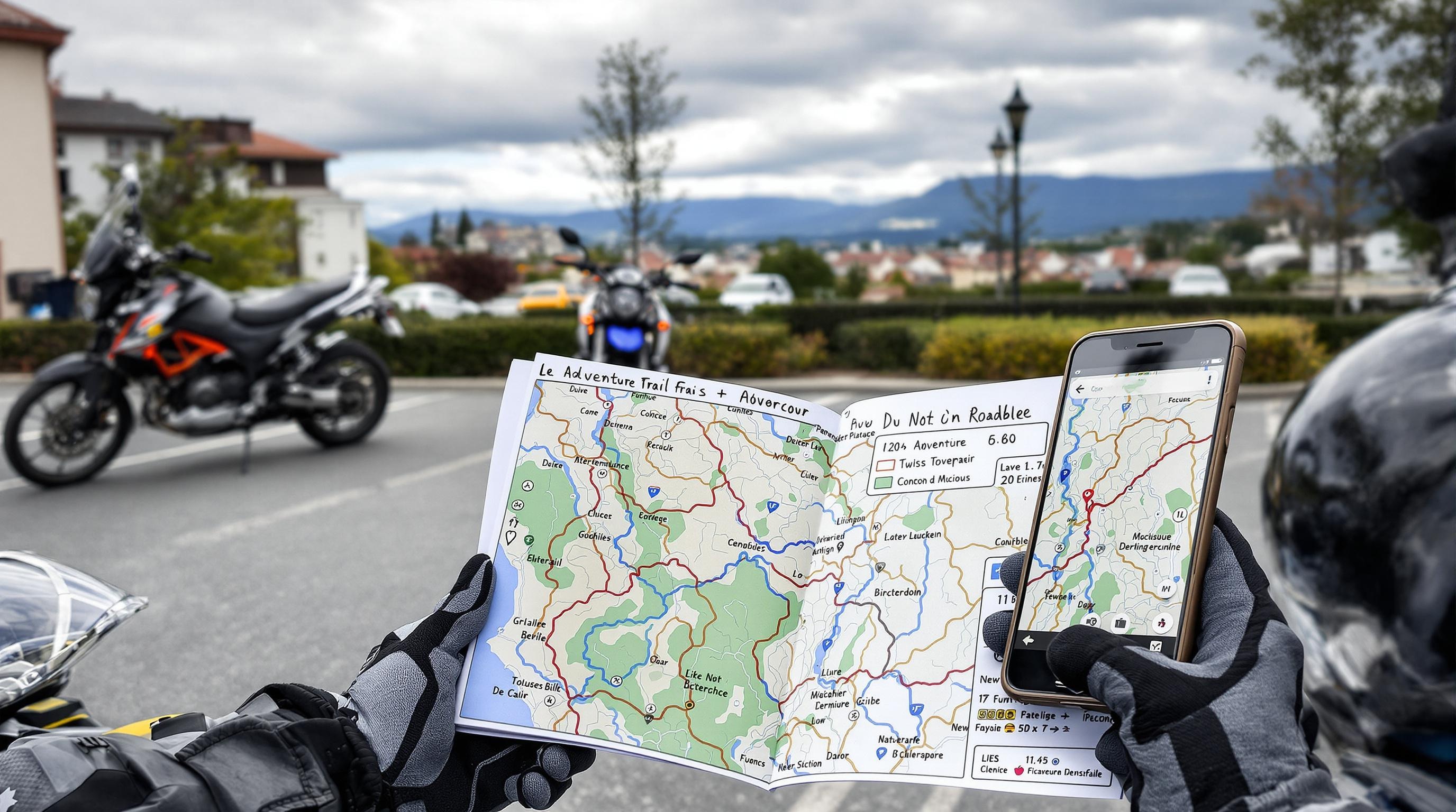 motard roadbook criteres meteo scooter trail Toulouse Grenoble