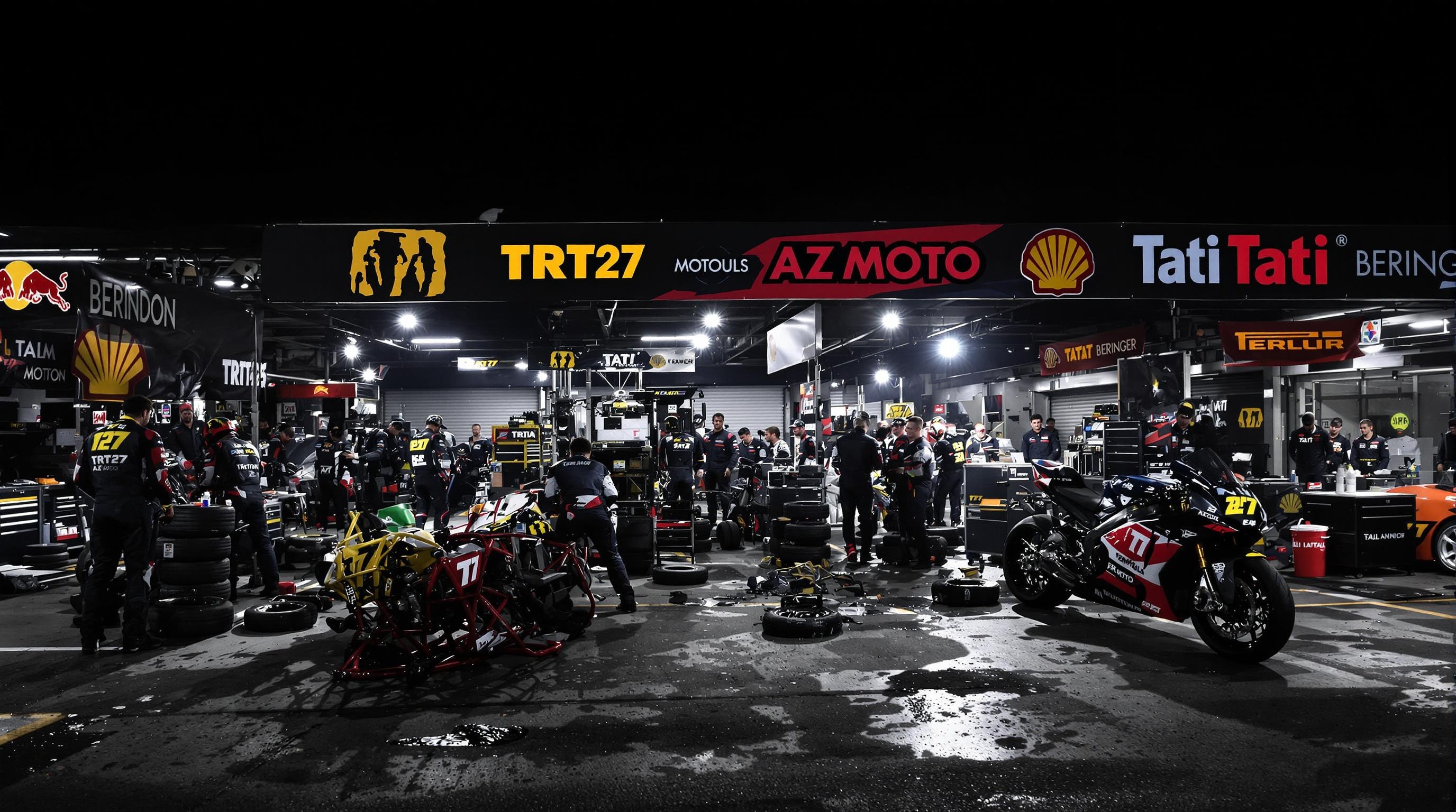 Les outsiders du paddock en endurance : TRT27 AZ Moto et Tati Team Beringer