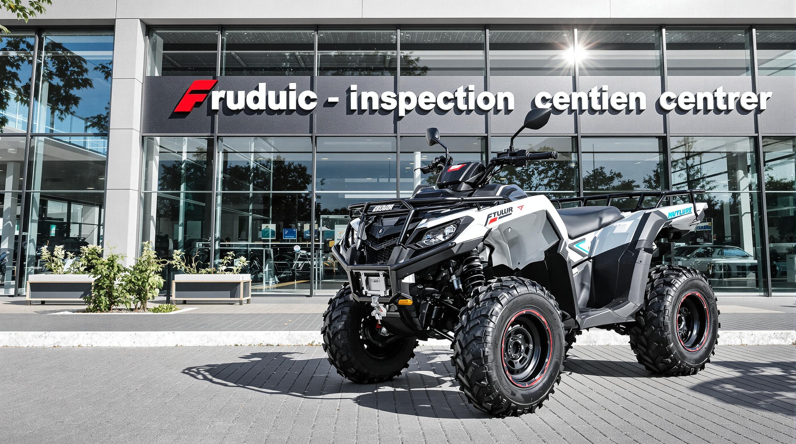 quad urbain prêt contrôle technique centre moderne dynamique
