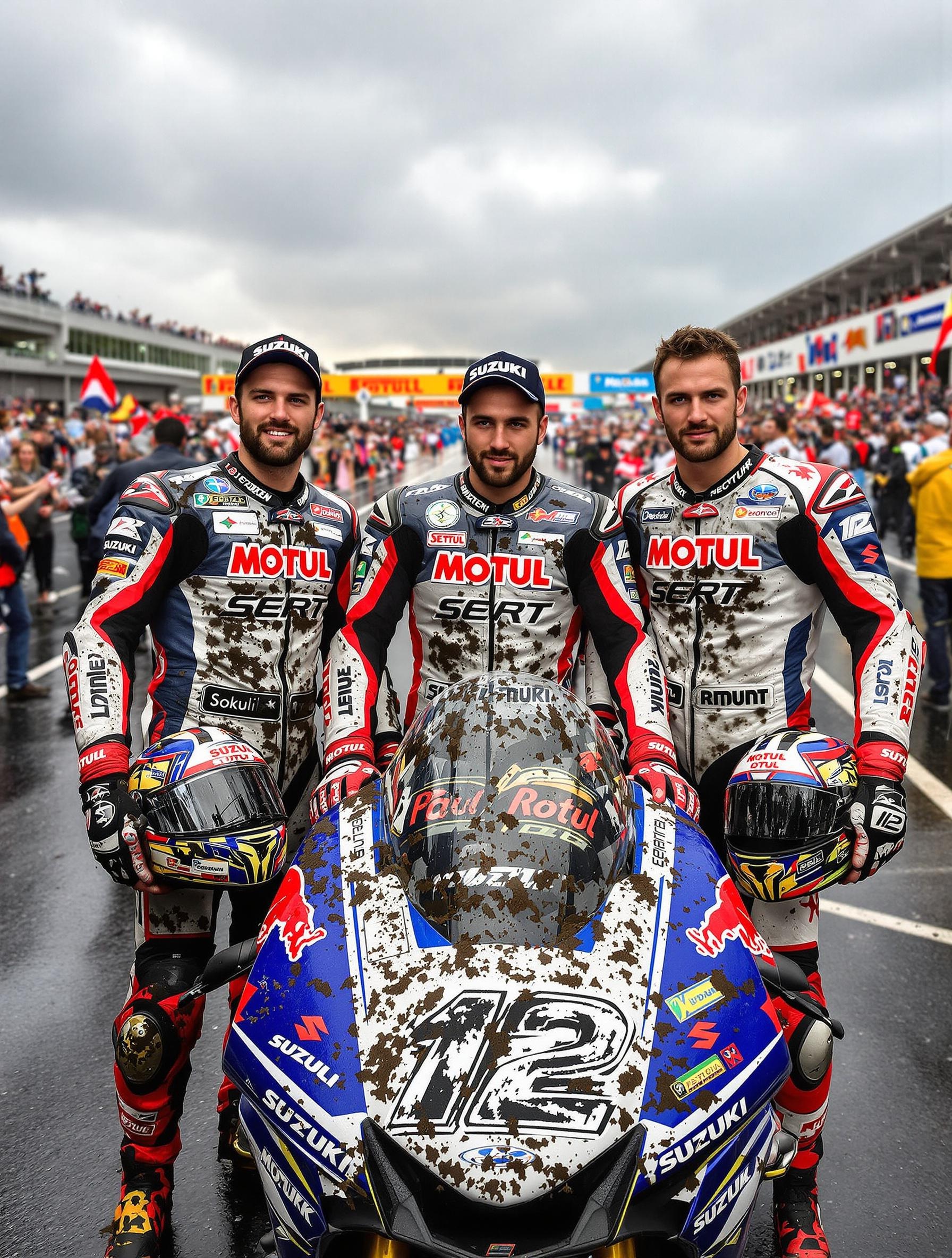 Suzuki n°12 Yoshimura SERT Motul, victoire au Bol d'Or 2025