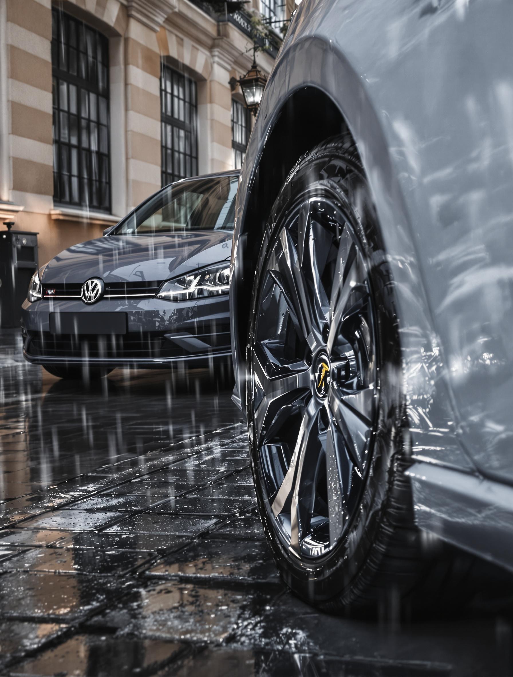 Pneu Goodyear Vector 4Seasons Gen-3 sous la pluie