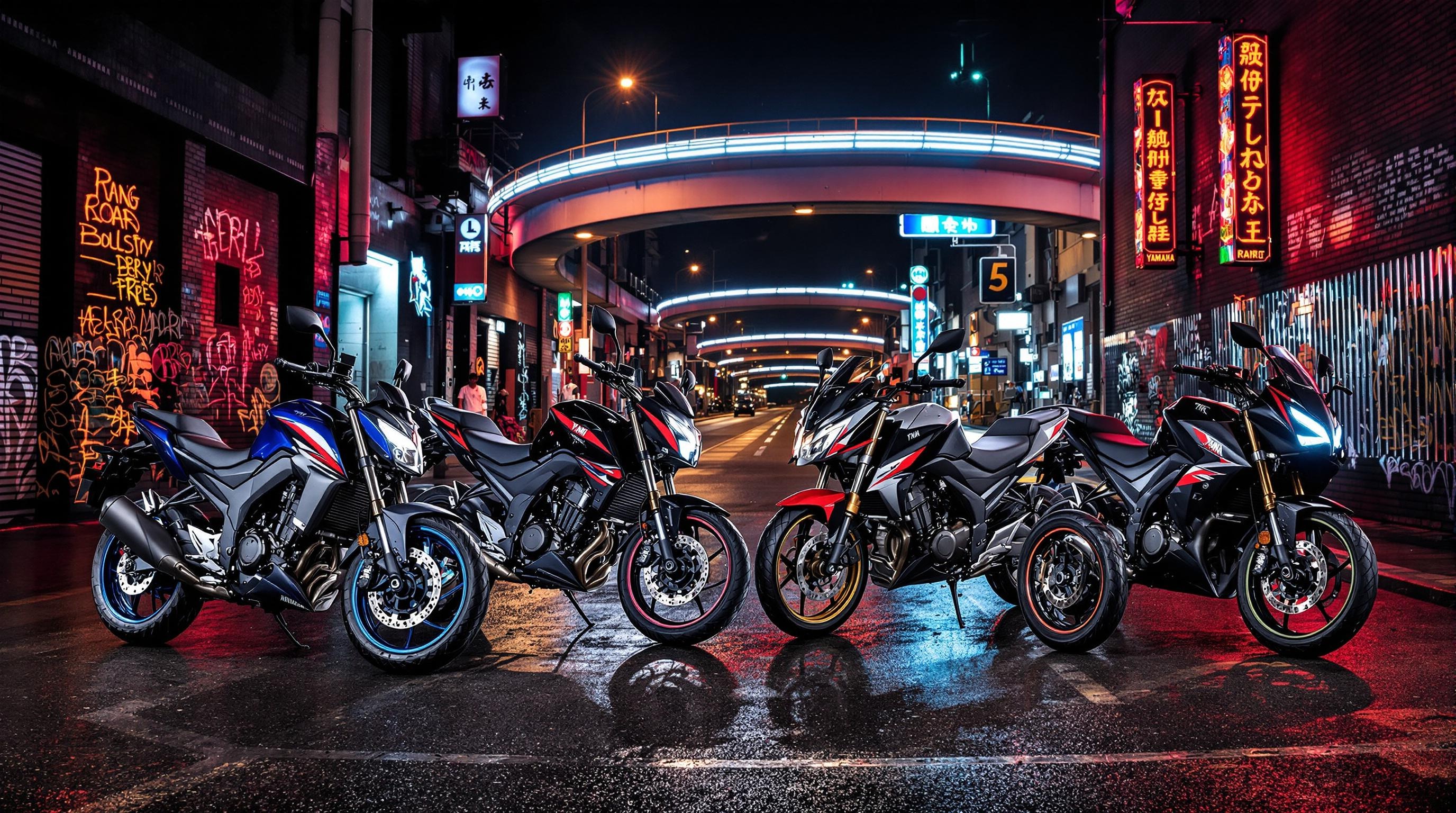 Comparatif des gammes Yamaha 125 urbaines et sportives en 2025